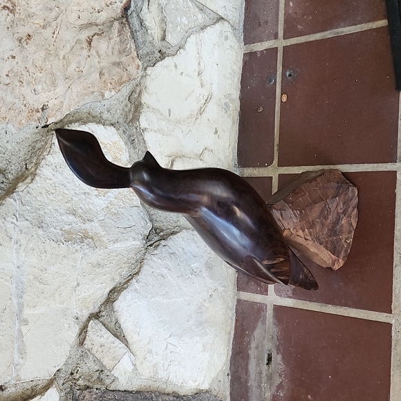 Solid wood quail figure - Picture 2 of 5
